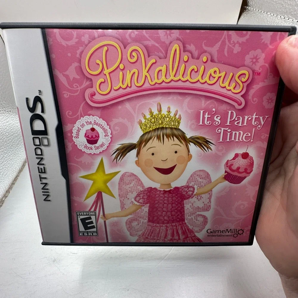 Pinkalicious Its Party Time Nintendo DS Game CIB Complete GameMill 2011
